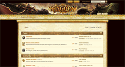 Desktop Screenshot of bbs.kingory.eu